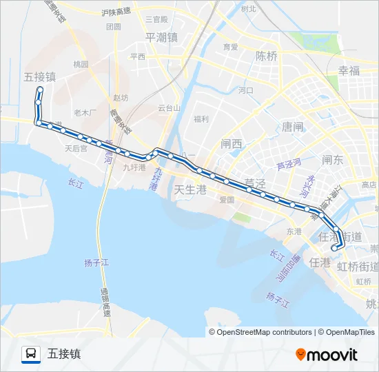 600路 Bus Line Map