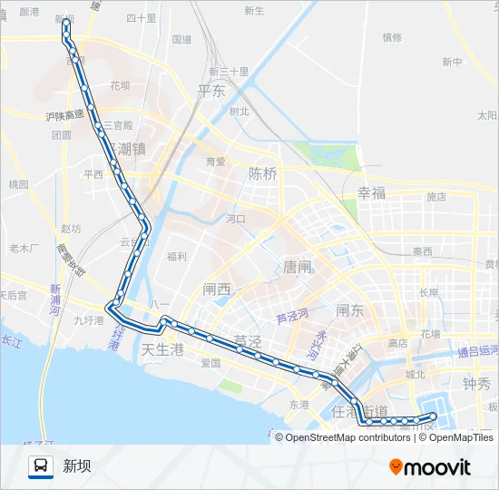 602路 Bus Line Map