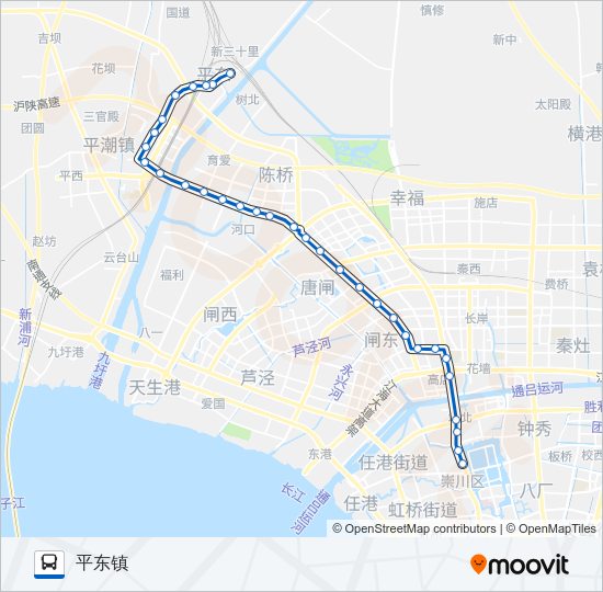603路 Bus Line Map