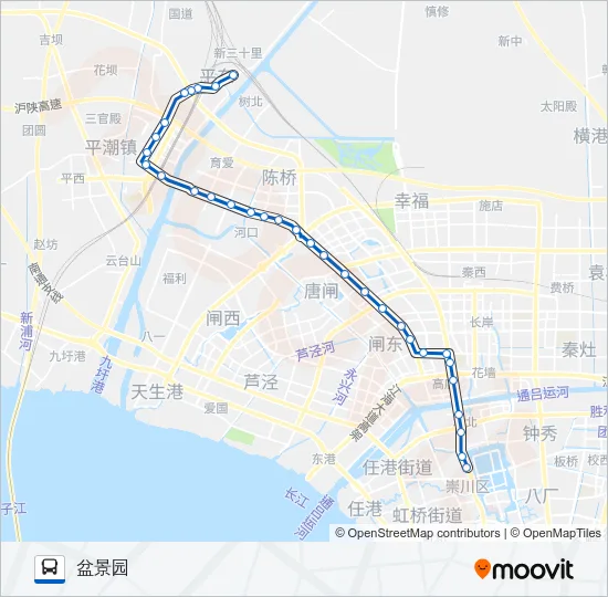 603路 Bus Line Map