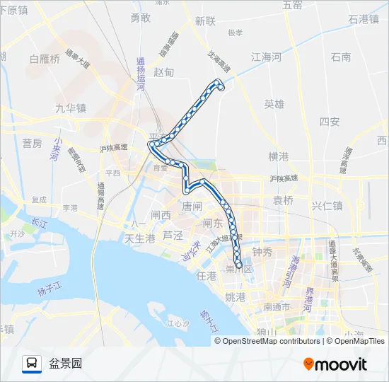 605路 Bus Line Map