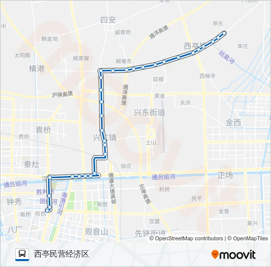 610路 Bus Line Map
