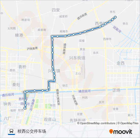 610路 Bus Line Map