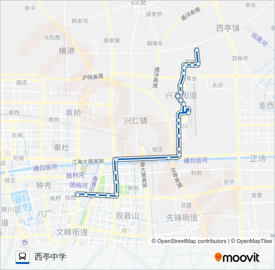 611路 Bus Line Map