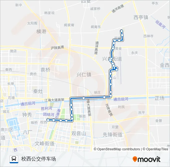 611路 Bus Line Map