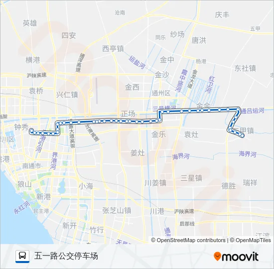 612路 Bus Line Map