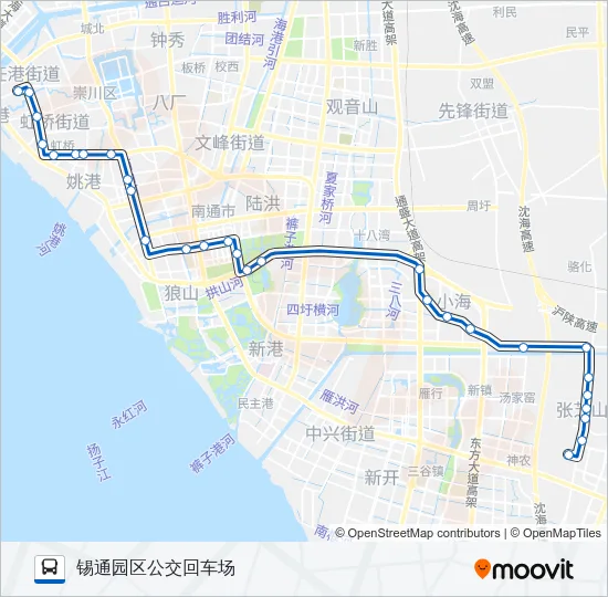 616路 Bus Line Map