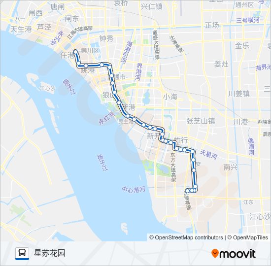 公交620路的线路图