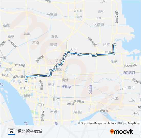 802路 Bus Line Map