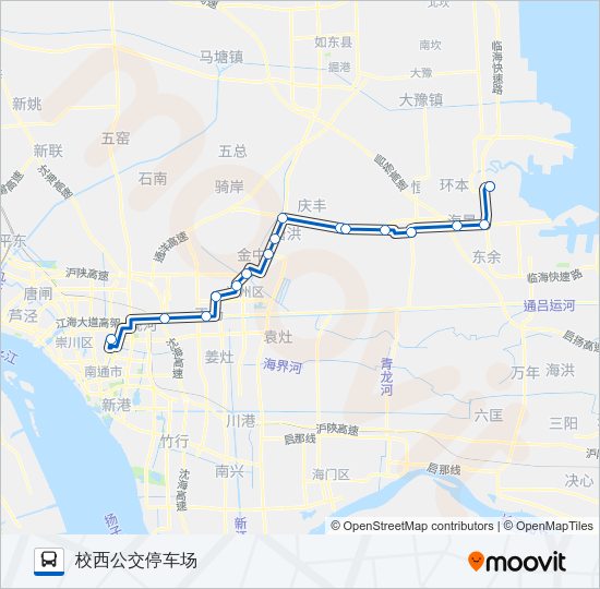 802路 Bus Line Map