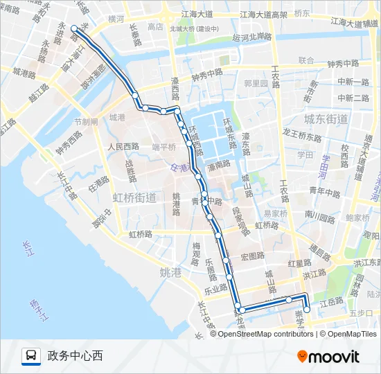 69路通勤线 Bus Line Map