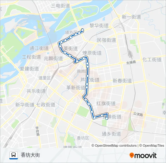 3路 Bus Line Map