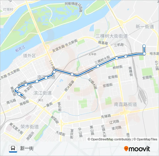 4路 Bus Line Map
