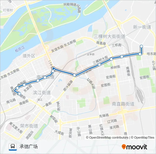 4路 Bus Line Map