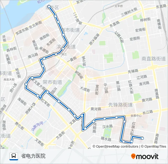 7路 Bus Line Map