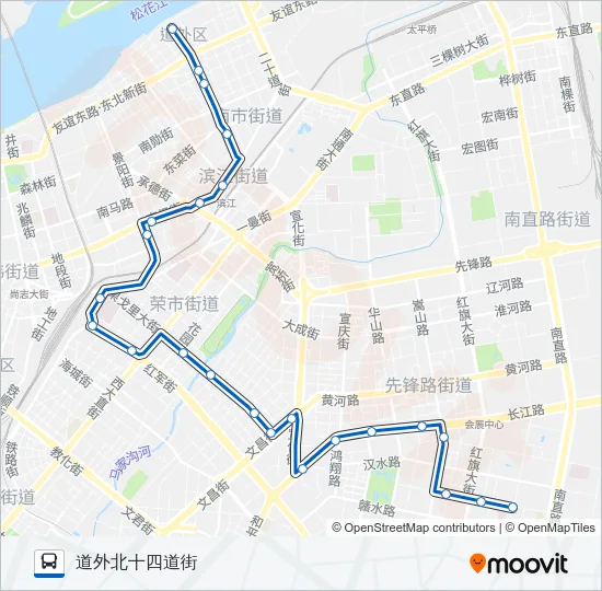 7路 Bus Line Map