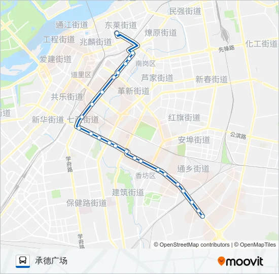 10路 Bus Line Map