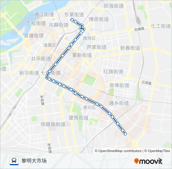 10路 Bus Line Map