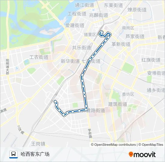 11路 Bus Line Map