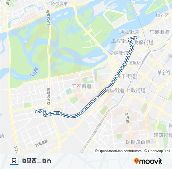 15路 Bus Line Map