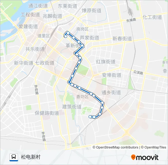 18路 Bus Line Map