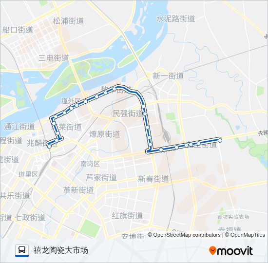 19路 bus Line Map