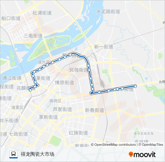 19路 Bus Line Map