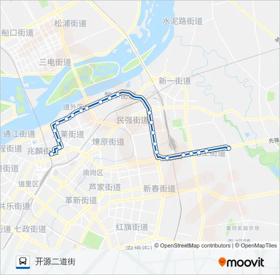 19路 Bus Line Map
