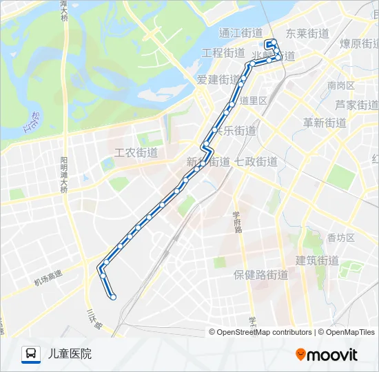 20路 Bus Line Map