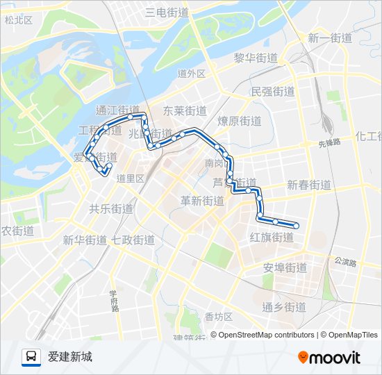 23路 bus Line Map