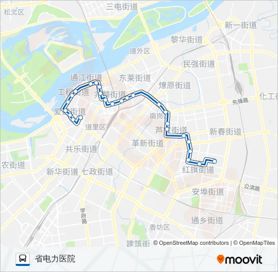 23路 Bus Line Map