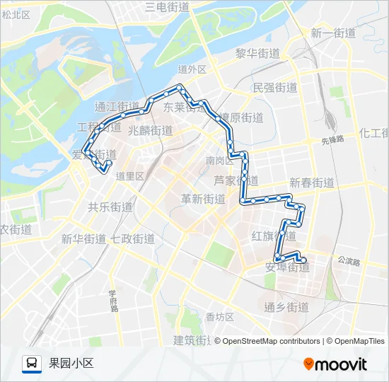 24路 Bus Line Map