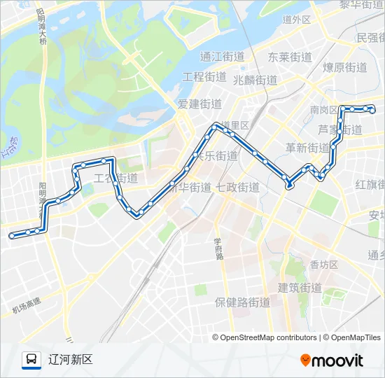 25路 Bus Line Map