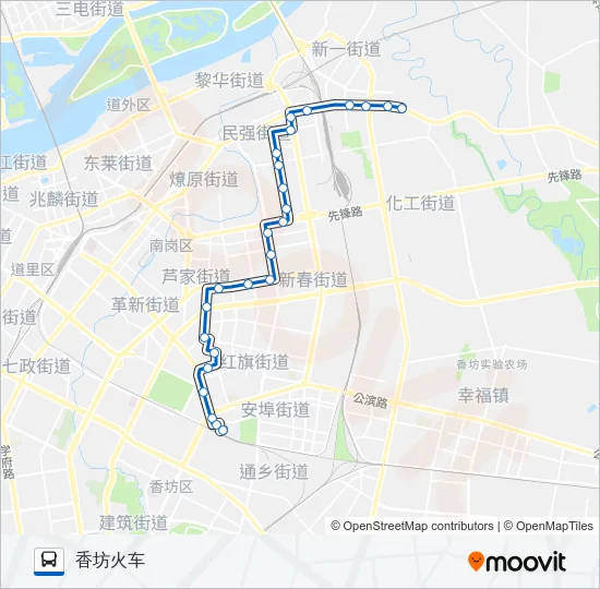 27路 Bus Line Map