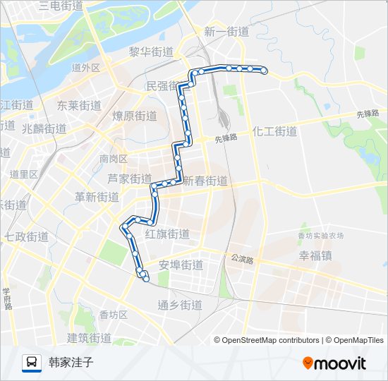 27路 bus Line Map