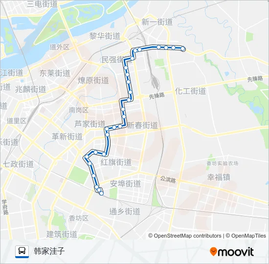 27路 Bus Line Map