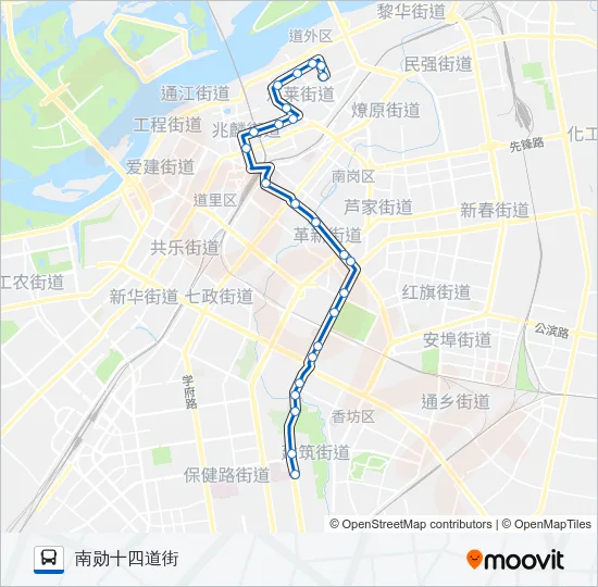 28路 Bus Line Map