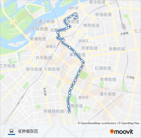 公交28路的线路图
