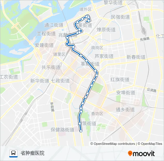 28路 Bus Line Map