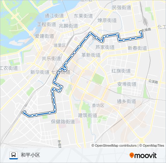 公交31路的线路图