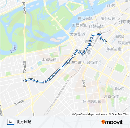 32路 bus Line Map