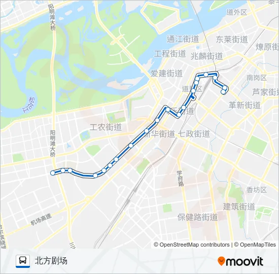 32路 Bus Line Map