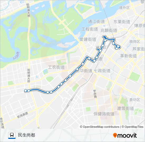 32路 Bus Line Map