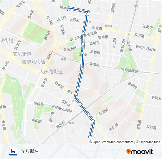 34路 Bus Line Map