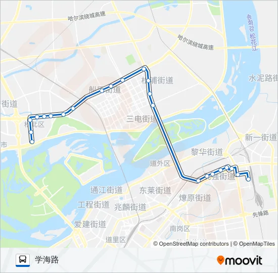 公交35路的线路图