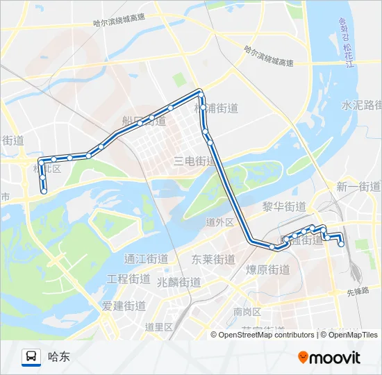 35路 Bus Line Map