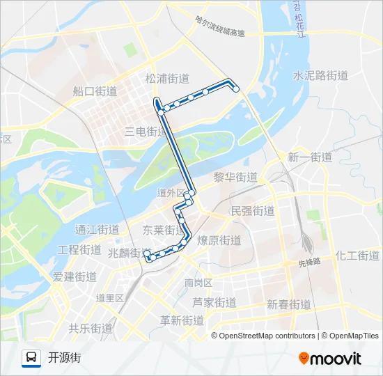 36路 Bus Line Map