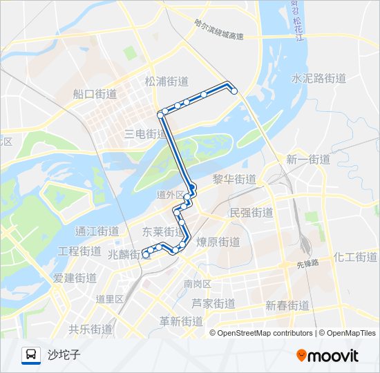 36路 bus Line Map