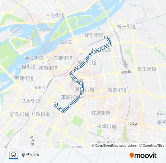 37路 Bus Line Map