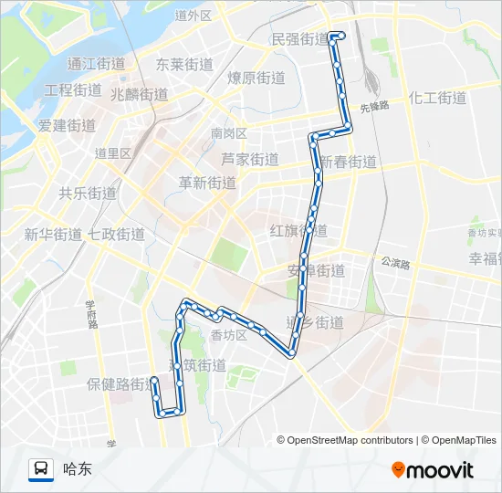 51路 Bus Line Map